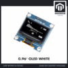 0.96‘ OLED Display Module Blue White Screen I2C IIC Serial 128X64 LCD Display Board - 0.96' OLED WHITE