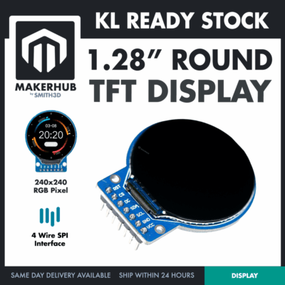 1.28' ROUND TFT DISPLAY