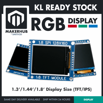 1.8' RGB TFT DISPLAY