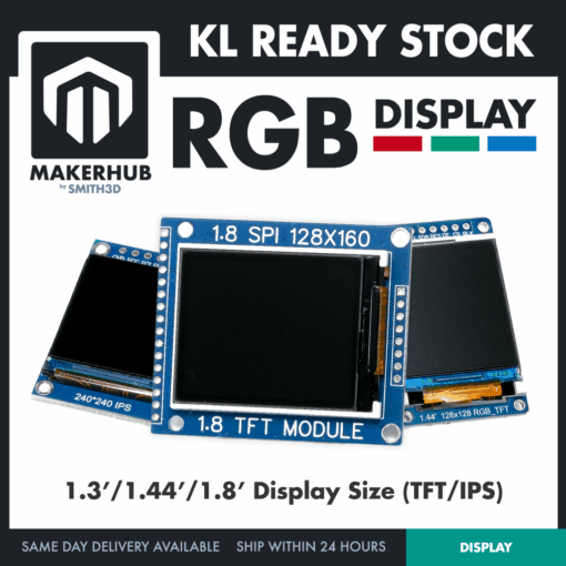 1.8' RGB TFT DISPLAY