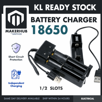 18650 BATTERY CHARGER (1 SLOT)