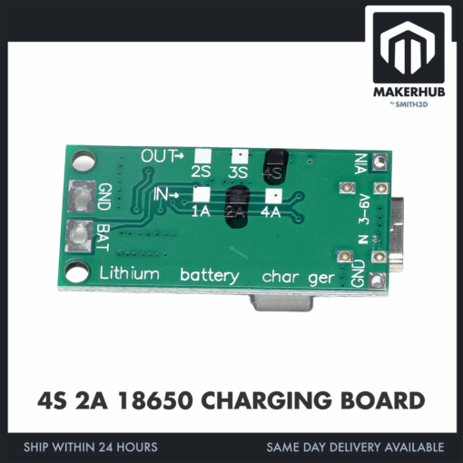 4S 2A 18650 CHARGING BOARD