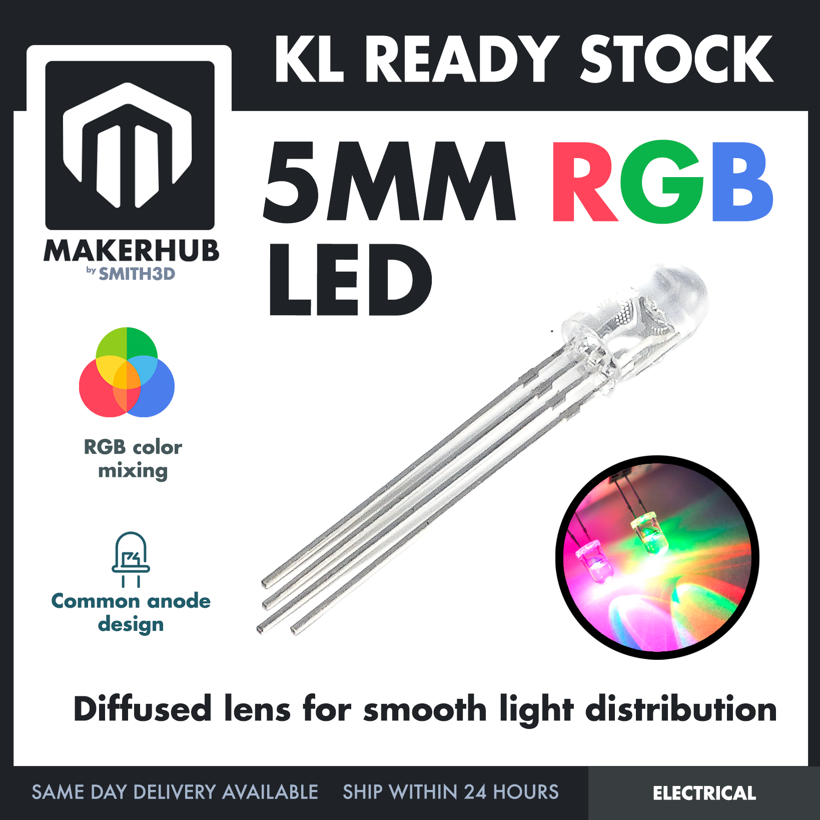 5mm RGB LED