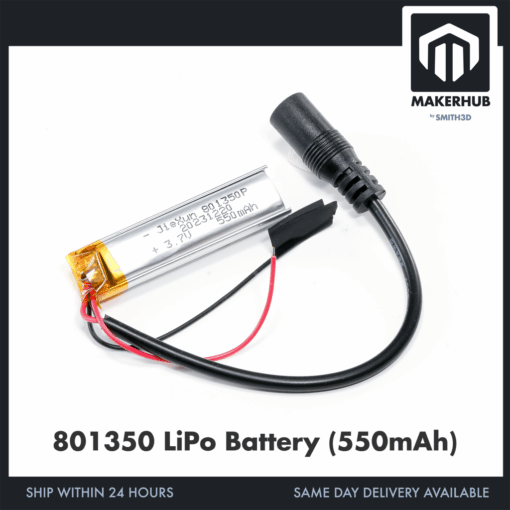 801350 LiPo Battery (550mAh)