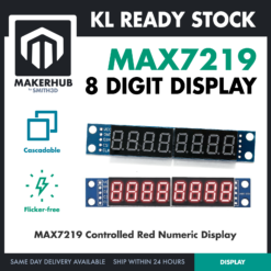 8 DIGIT MAX7219 DISPLAY