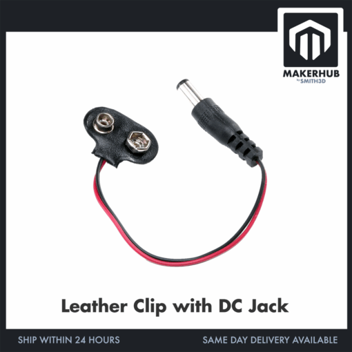 9V BATTERY CLIP (HARD CASE)