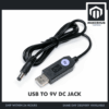 USB To 9V DC Jack Cable 5.5 x 2.1 mm 5V 9V DC Power USB Cable Connector Jack - USB TO 9V DC JACK