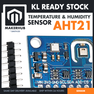 AHT21 HIGH PRECISION TEMPERATURE HUMIDITY SENSOR I2C BREAKOUT MODULE 2.2V-5.5V