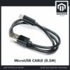 Data Cable Type-A Type-C MicroUSB Type-B 0.5m 1m 30cm 0.3m 100cm Data Transfer Upload Code - MicroUSB CABLE (0.5M)