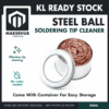 STEEL BALL SOLDER CLEANER