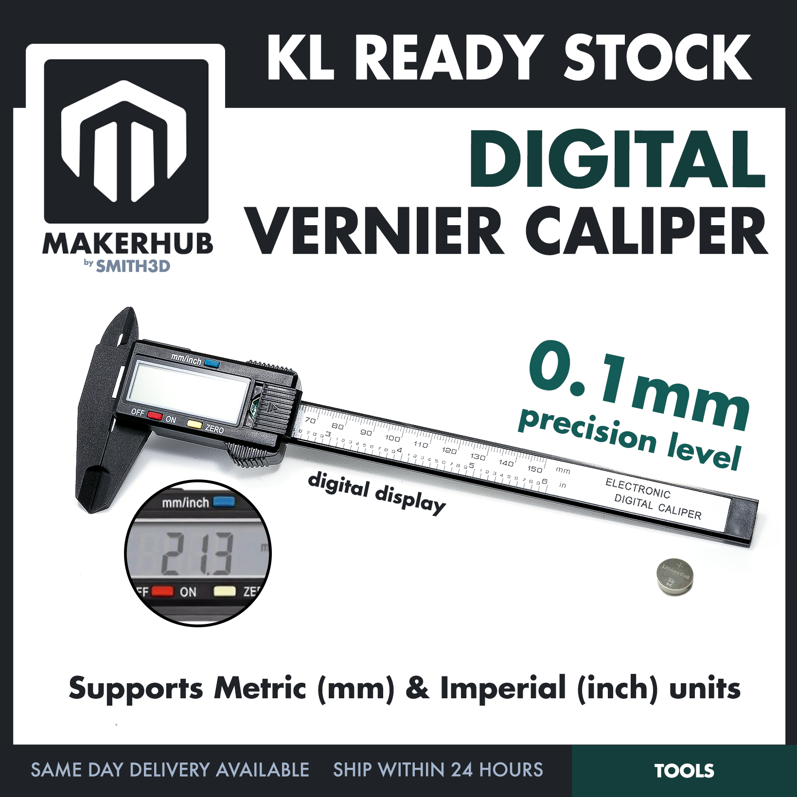 DIGITAL VERNIER CALIPER