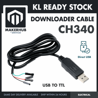 CH340G DOWNLOADER CABLE