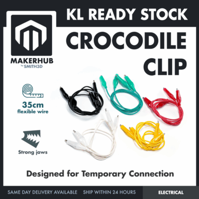 CROCODILE CLIP WITH WIRE