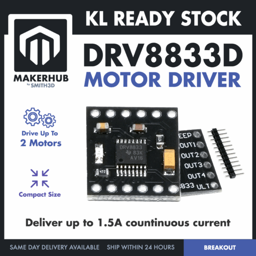 DRV8833 MOTOR DRIVER