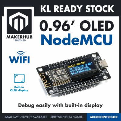 NODEMCU WITH 0.96INCH OLED