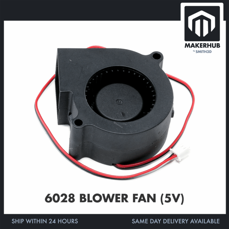 DC Cooling Fan 5V/12V Brushless Small Fan for 3D Printer DIY Projects ...