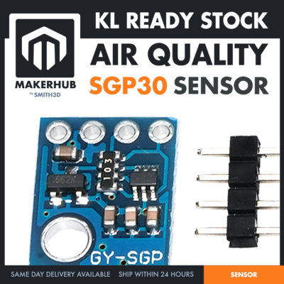 GY-SGP30 AIR QUALITY SENSOR MODULE TVOC ECO2 SGP30 BREAKOUT I2C FOR ARDUINO