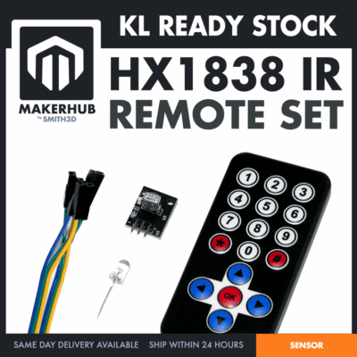 HX1838 IR REMOTE SET