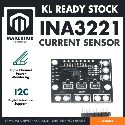 INA3221 3C CURRENT SENSOR