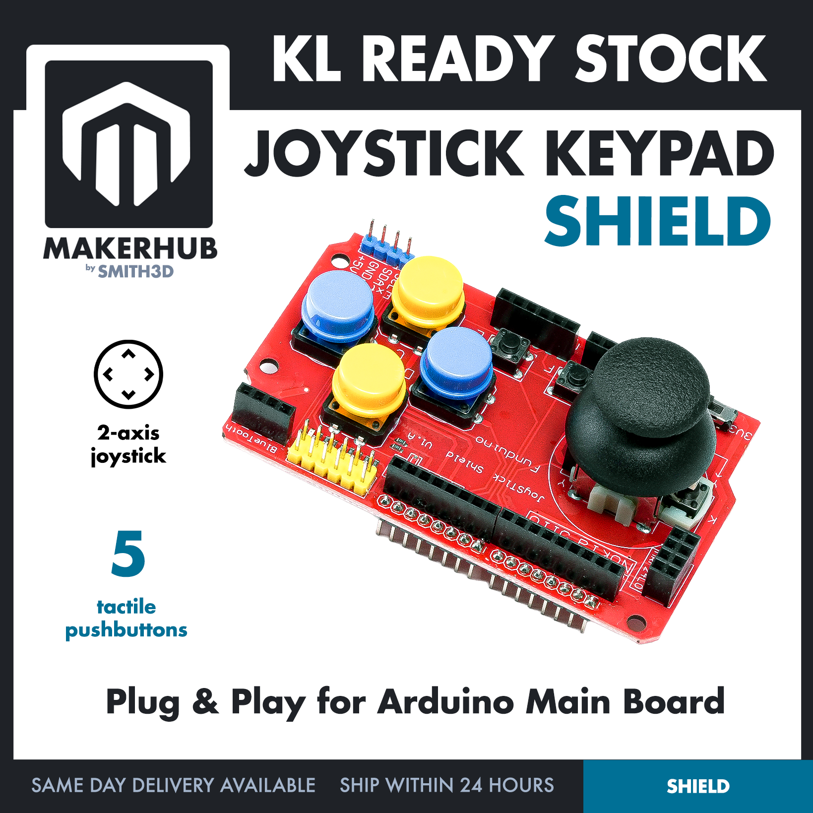 JOYSTICK KEYPAD SHIELD