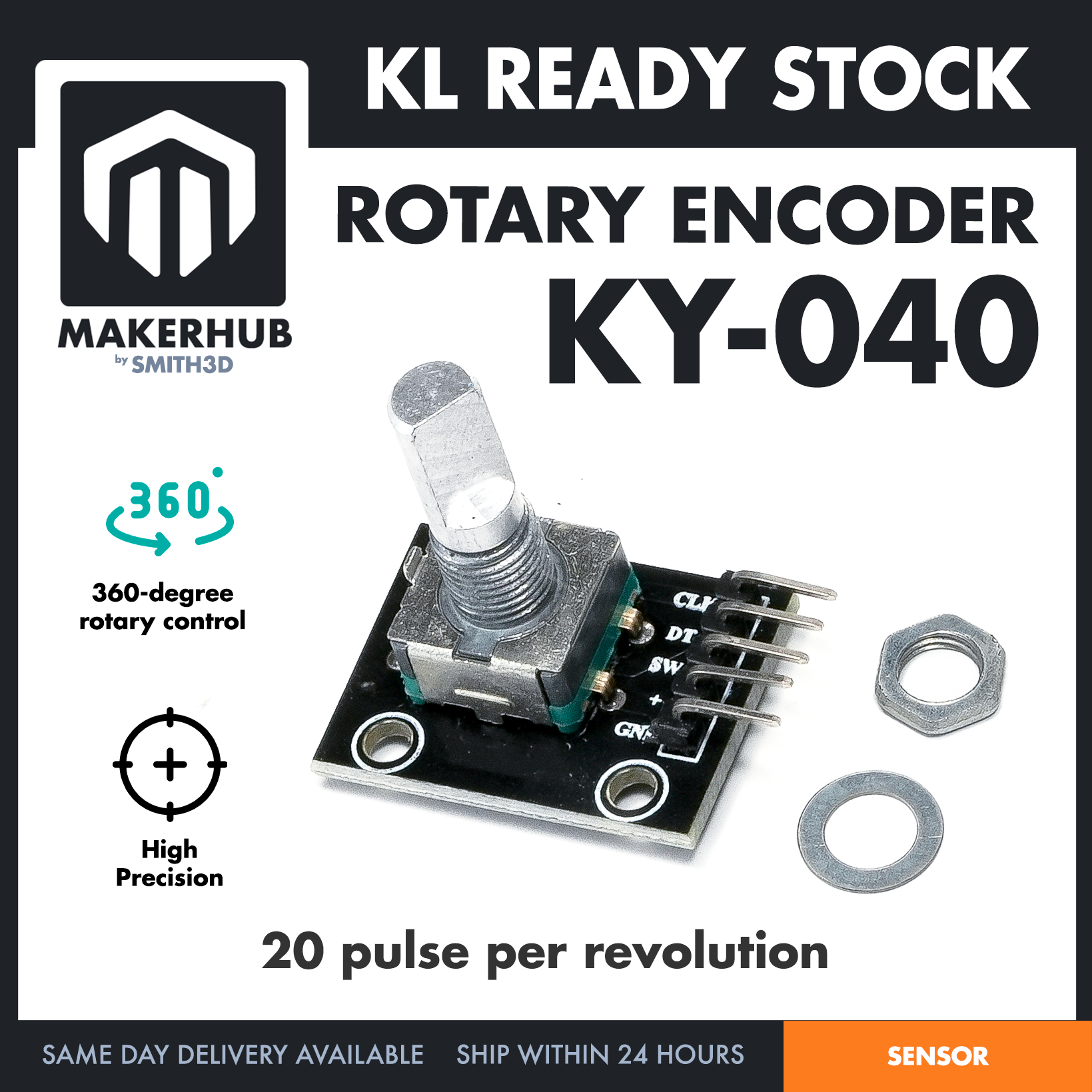 KY-040 ROTARY ENCODER