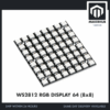 RGB Led Matrix Development Board 24 Bits Colour WS2812 5050 LED 4 16 25 64 - WS2812 RGB DISPLAY (64)
