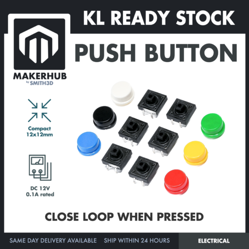 PUSH BUTTON(RED)