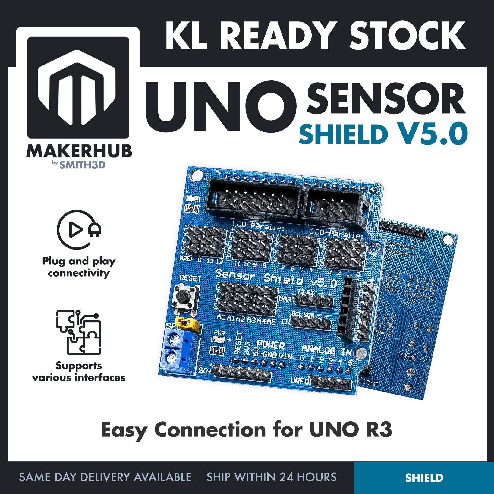 UNO SENSOR SHIELD V5.0