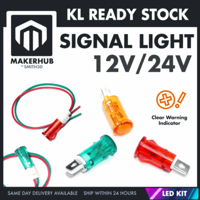 12V SIGNAL LIGHT (RED)