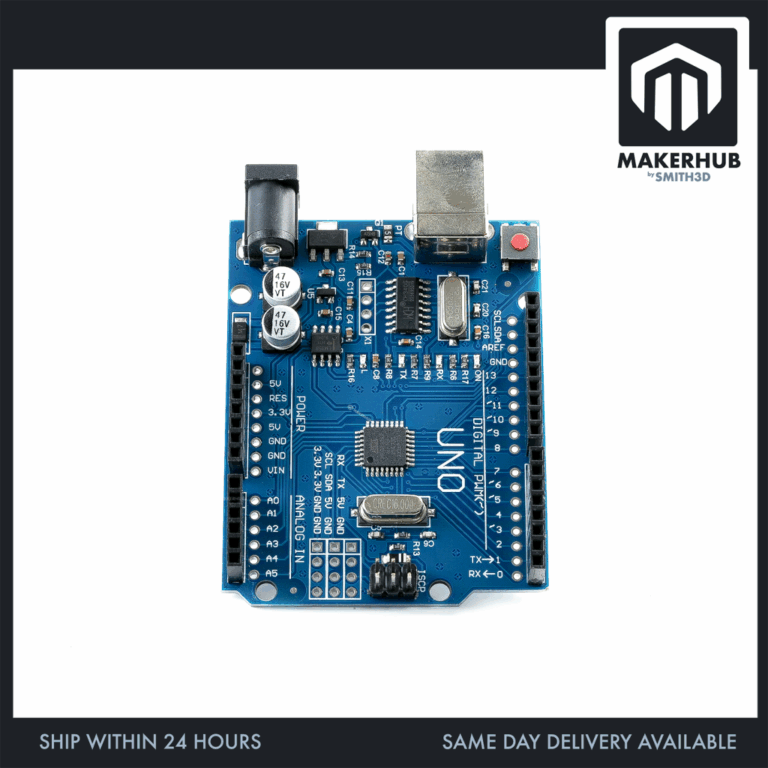Arduino Uno Compatible SMD UNO R3 with Type B Cable – ATMEGA328P with ...