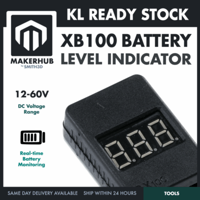 XB100 BATTERY LEVEL INDICATIOR
