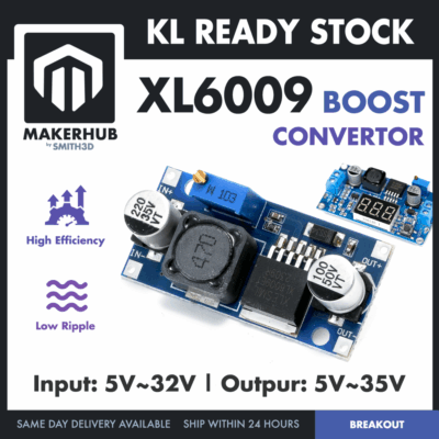 XL6009 BOOST CONVERTOR